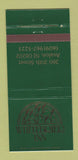 Matchbook Cover - Whitebrier Inn Avalon NJ 30 Strike