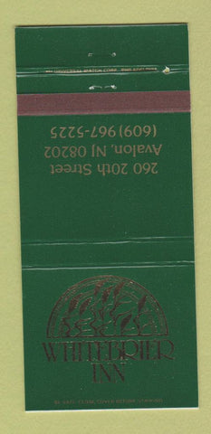 Matchbook Cover - Whitebrier Inn Avalon NJ 30 Strike