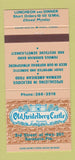 Matchbook Cover - Old Heidelberg Castle Sarasota FL 30 Strike