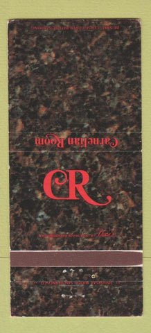 Matchbook Cover - Carnelian room San Francisco CA 30 Strike
