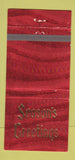 Matchbook Cover - Mishawaka Rubber Credit Union IN Christmas 30 Strike