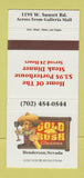 Matchbook Cover - Gold Rush Casino Henderson NV 30 Strike