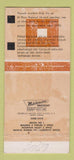 Matchbook Cover - El Paso Natural Gas TX WORN BACK 30 Strike