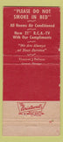 Matchbook Cover - Hotel Seymour New York City WORN 30 Strike