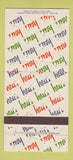 Matchbook Cover - Hess's 30 Strike