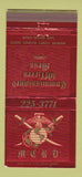 Matchbook Cover - Officers Mess Marine Corps Dept San Diego CA WEAR 30 Strike