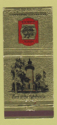 Matchbook Cover - Mystic Harbour Ocean City MD WEAR 30 Strike