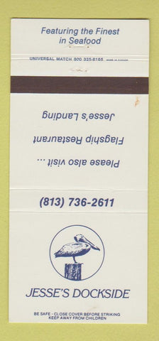 Matchbook Cover - Jesse's Dockside Dunedin FL WEAR 30 Strike