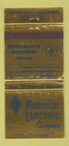 Matchbook Cover - Madison Electric Company Detroit MI WEAR 30 Strike