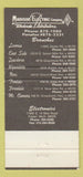 Matchbook Cover - Madison Electric Company Detroit MI WEAR 30 Strike