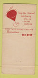 Matchbook Cover - The Golden OX Easton PA WEAR 30 Strike