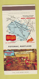 Matchbook Cover - Normandy Farm Potomac MD 30 Strike