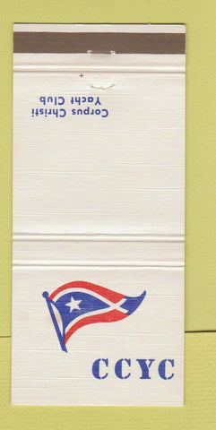 Matchbook Cover - Corpus Christi Yacht Club TX 30 Strike