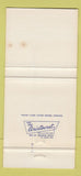Matchbook Cover - Corpus Christi Yacht Club TX 30 Strike