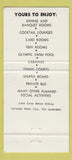 Matchbook Cover - Venetian Isles Yacht Club Pompano Beach FL WEAR 30 Strike