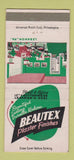 Matchbook Cover - Beautex Plaster Finishes Lebalon PA 30 Strike