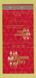 Matchbook Cover - Diamond Jim's St Paul MN 30 Strike