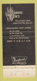 Matchbook Cover - Diamond Jim's St Paul MN 30 Strike