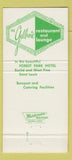 Matchbook Cover - Gallerie Restaurant St Louis MO Forest Park Hotel 30 Strike