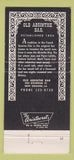 Matchbook Cover - Old Absinthe Bar New Orleans LA 30 Strike