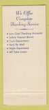 Matchbook Cover - First National Bank Elmer NJ WEAR 30 Strike