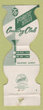 Matchbook Cover - Forest Hills Country Club Rockford IL POOR STRIKER WORN