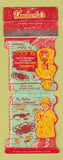 Matchbook Cover - Umberto's Restaurant Steamwood IL WORN Jewelite