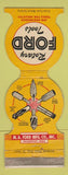 Matchbook Cover - Ford Rotary Tools Davenport IA WORN Jewelite