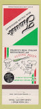 Matchbook Cover - Franco's Italian Restaurant Clear Lake City TX pizza
