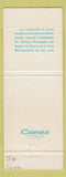Matchbook Cover - Banco De Ponce Puerto Rico