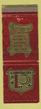 Matchbook Cover - Rossmoor Los Alamitos CA