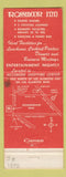 Matchbook Cover - Rossmoor Los Alamitos CA