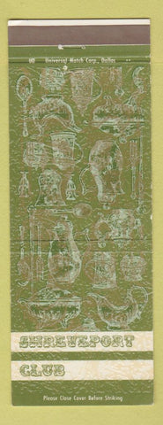 Matchbook Cover - Shreveport Club LA?
