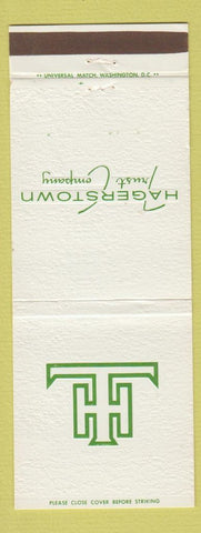 Matchbook Cover - Hagerstown Trust Company MD