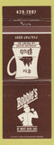 Matchbook Cover - Bobbie's White Bear Lake La Point WI Madeline Island