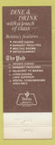 Matchbook Cover - Bobbie's White Bear Lake La Point WI Madeline Island