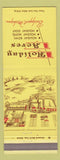 Matchbook Cover - Holiday Acres bowling motel golf Bridgeport MI