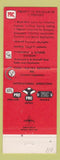 Matchbook Cover - Products Research Company Gloucester City NJ Burbank CA