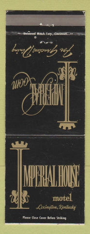 Matchbook Cover - Imperial House Motel Lexington KY