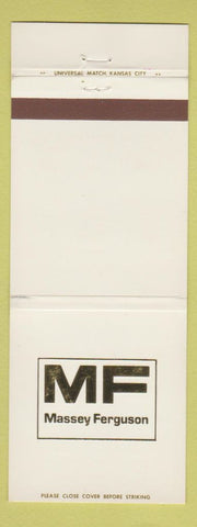 Matchbook Cover - Massey Ferguson Tractors Clarksville TN Jim Brown's