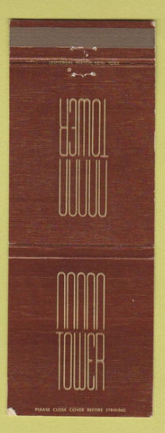 Matchbook Cover - Tower Restaurant Ramsey NJ WEAR