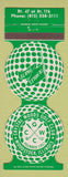 Matchbook Cover - Crystal Woods Golf Club Woodstock IL