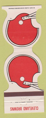 Matchbook Cover - Cleveland Browns Football