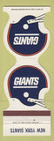 Matchbook Cover - New York Giants Football Overnite Trucking 1985