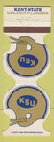 Matchbook Cover - Kent State Golden Flashes 1977 Owen Realty Kent OH