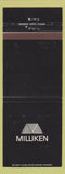 Matchbook Cover - Milliken Textile Research