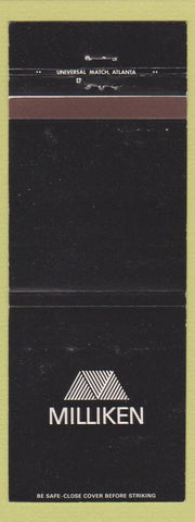 Matchbook Cover - Milliken Textile Research