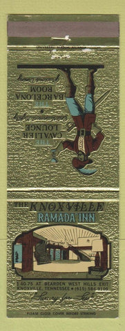 Matchbook Cover - Knoxville Ramada Inn TN Cavalier Lounge