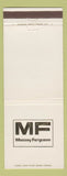 Matchbook Cover - Massey Ferguson Tractors Fowler IN Farm Canter