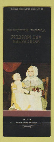 Matchbook Cover - Worcester Art Museum MA